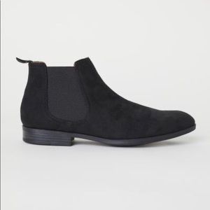 H&M Chelsea boots in faux suede